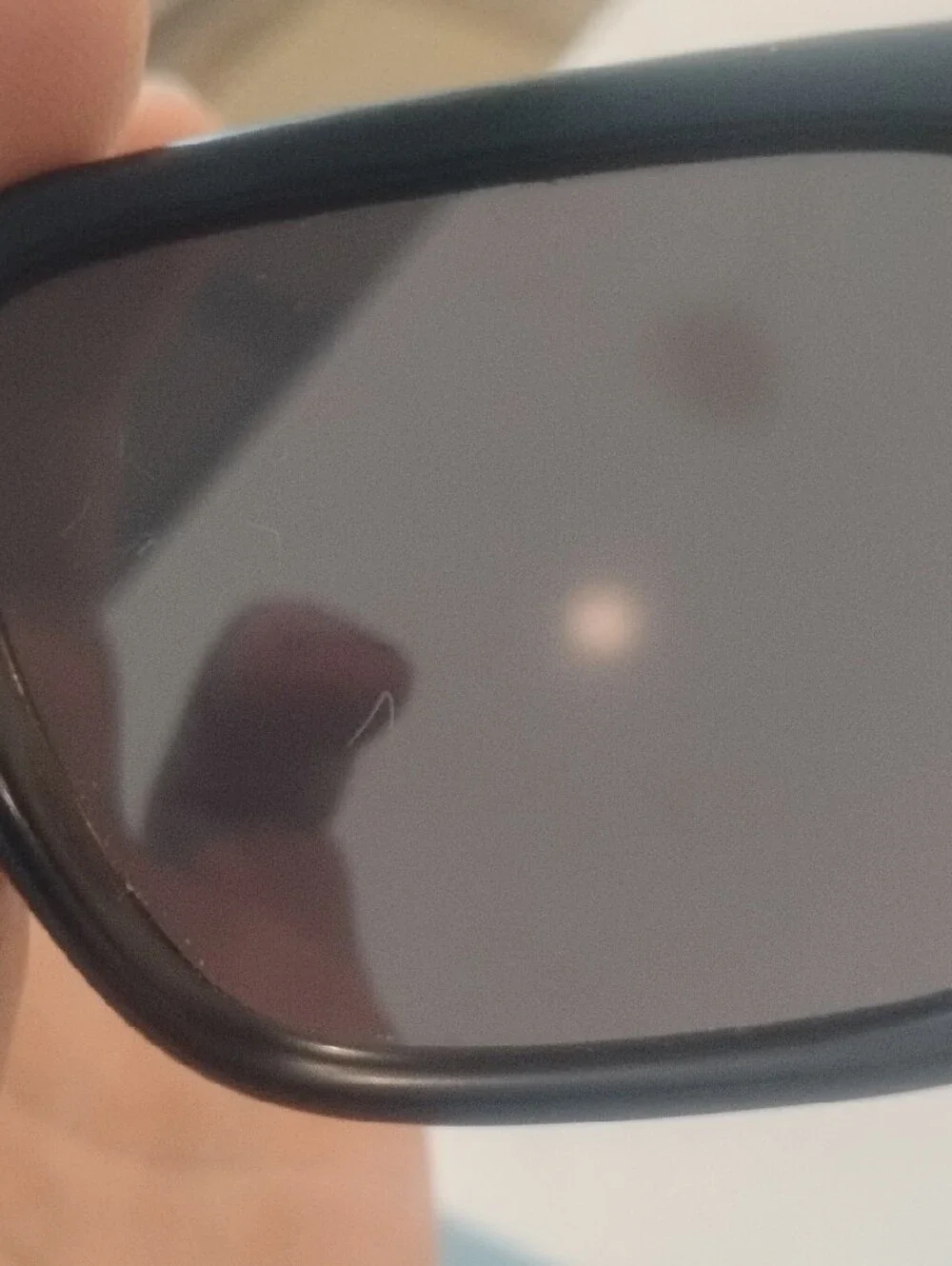 Oakley Men's Black Holbrook Sunglasses with Blue Lenses